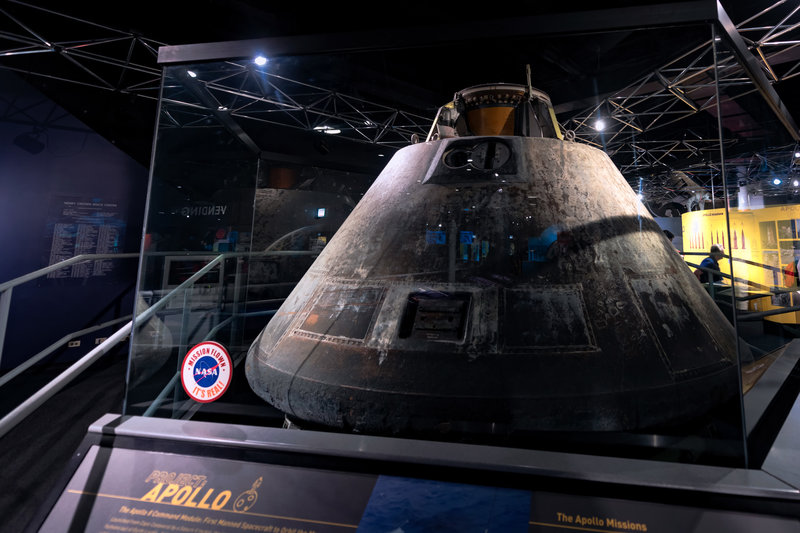 Apollo 8 Command Module - Chicago Museum of Science and Industry Apollo 8 Command Module - Chicago Museum of Science and Industry